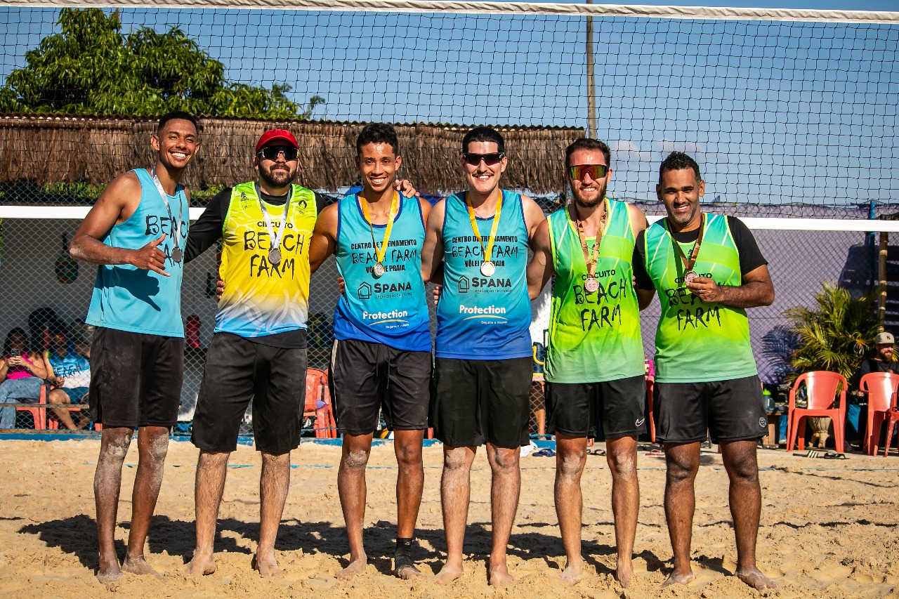 Vencedores do Circuito Beach Farm Vôlei de Praia – Junho 2025!