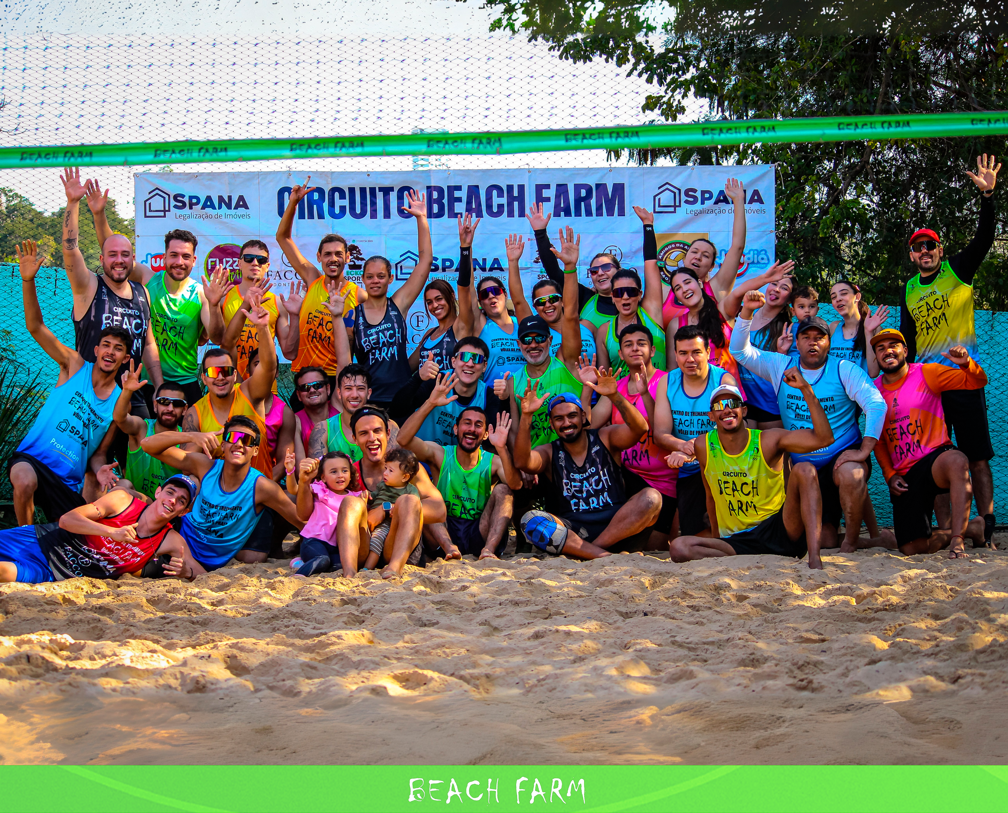 Vencedores do Circuito Beach Farm Vôlei de Praia – Agosto 2025!
