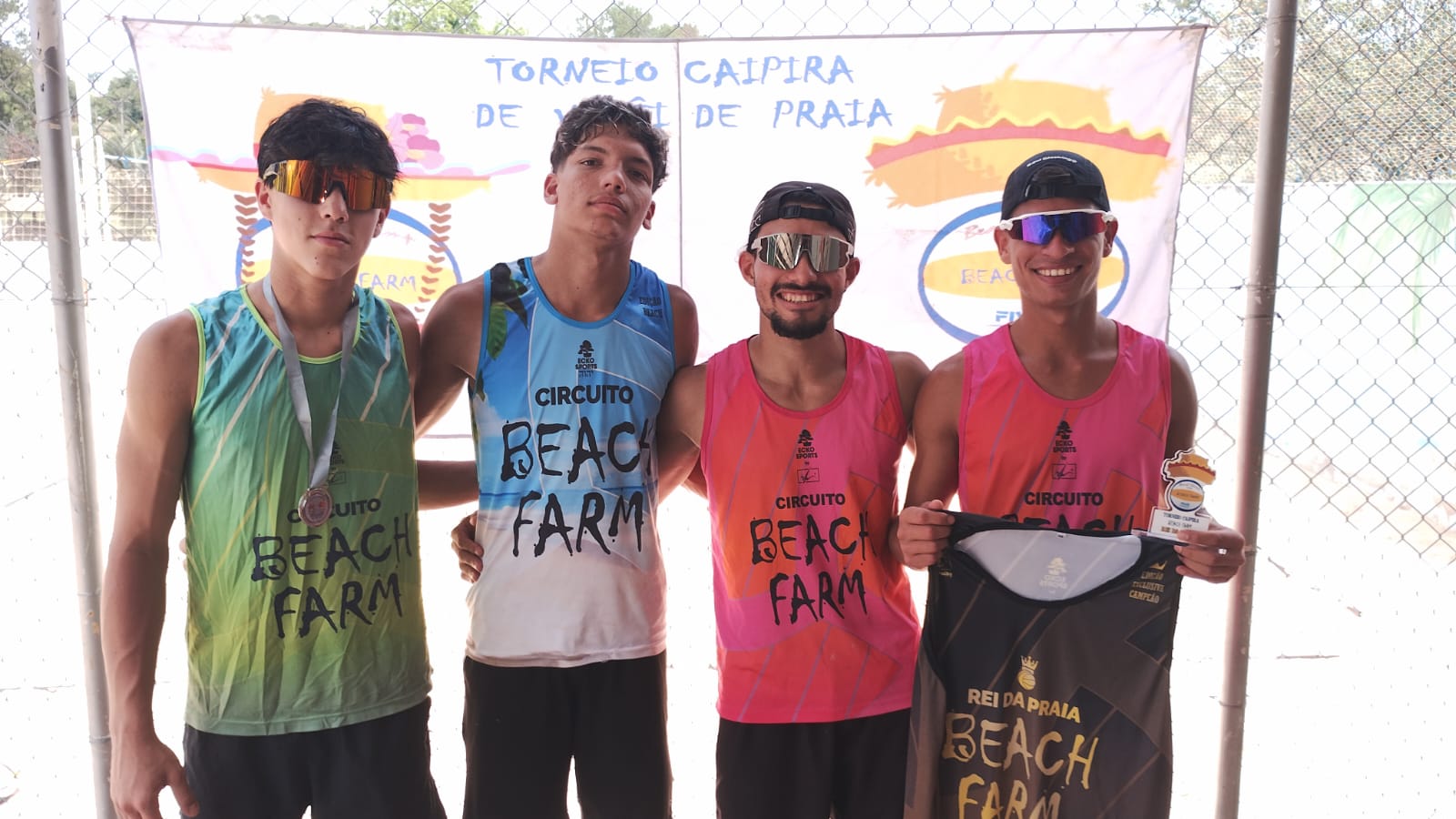 Vencedores do Circuito Beach Farm Vôlei de Praia – Novembro 2025!